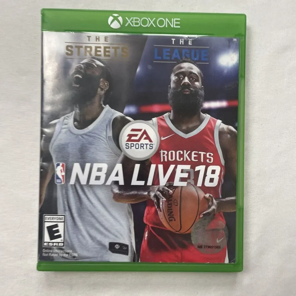 NBA Live 18 (Microsoft Xbox One, 2017) The Streets, The League Basketball Harden